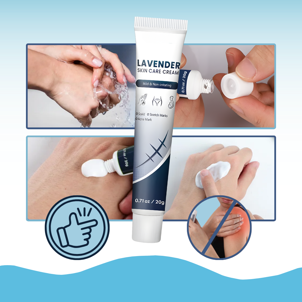 Creme hidratante de silicone da Dimtso para cicatrizes de gravidez, embalagem com tubo e rótulo visível.