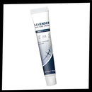 Creme hidratante ao silicone para cicatrizes de gravidez da marca Dimtso, frasco com textura cremosa branca.