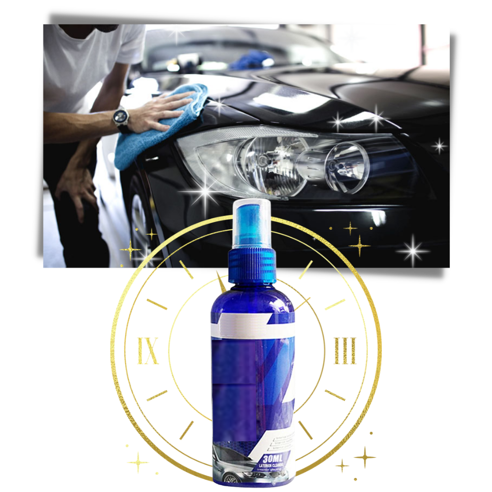 Spray anti-rayures Dimtso para carros, produto de manutenção e decoração veicular, embalagem de 30 ml.