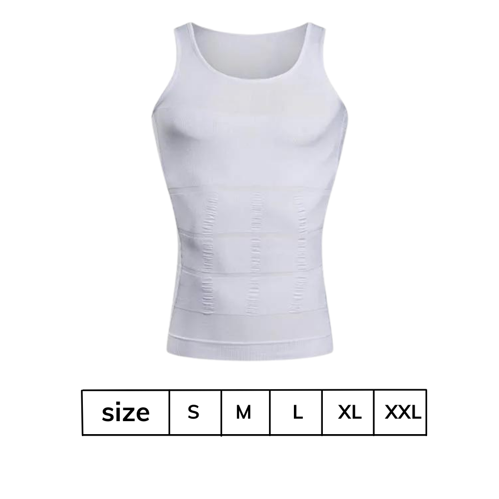 Cinta modeladora masculina discreta da Duckyun Inc., roupa interior slim para homens, ajusta a silhueta de forma confortável.