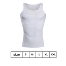 Cinta modeladora masculina discreta da Duckyun Inc., roupa interior slim para homens, ajusta a silhueta de forma confortável.