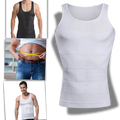 Maillot de corps masculino modelador discreto da Duckyun Inc., roupa intima slim para homens, ajusta a silhueta de forma confortável.