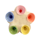 Abreuvoir para abelhas da marca Wioihee, com revestimento reativo UV, em cores multicoloridas, ideal para cabanas de animais selvagens
