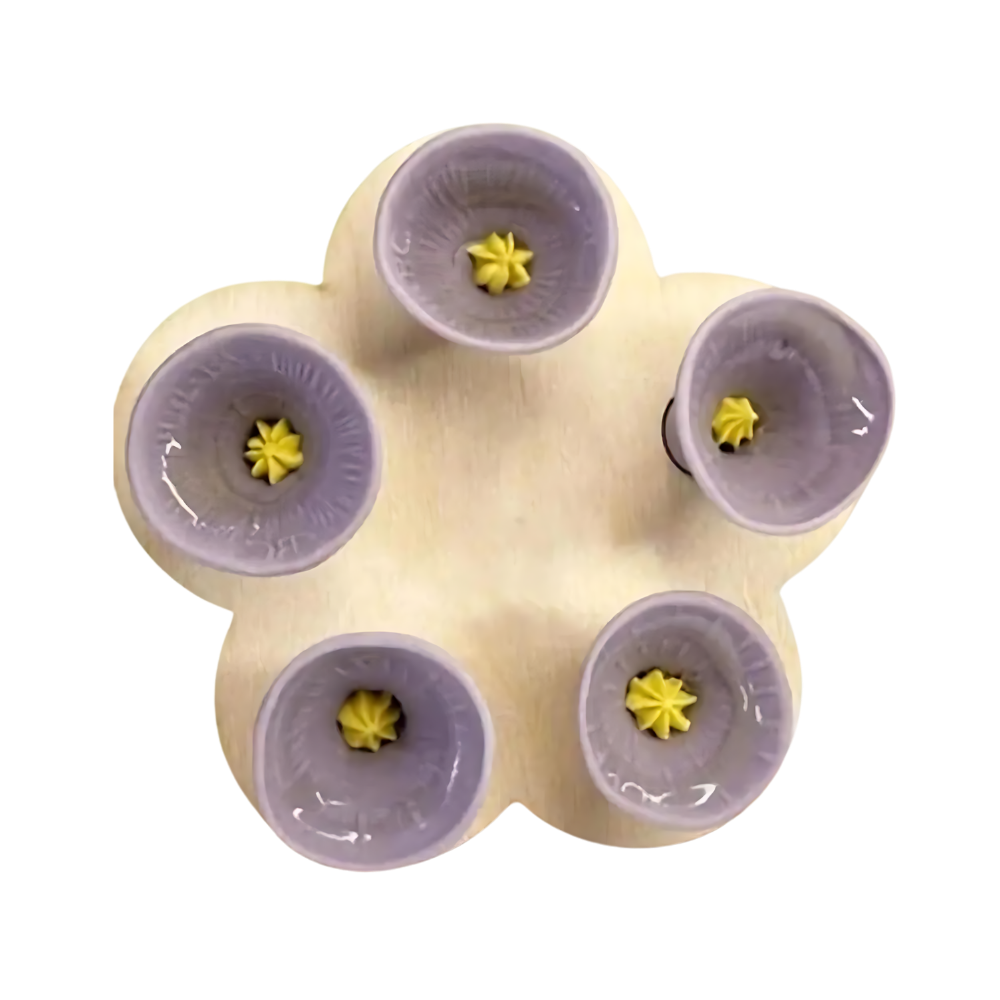 Cuba de abeilles com acabamento reativo UV roxo, discreta e atraente, ideal para abelhas na cabana de animais selvagens Wioihee