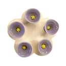 Cuba de abeilles com acabamento reativo UV roxo, discreta e atraente, ideal para abelhas na cabana de animais selvagens Wioihee