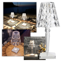 Lâmpada de mesa DIYOO em cristal acrílico, iluminação moderna para escritório ou decoração de ambiente.