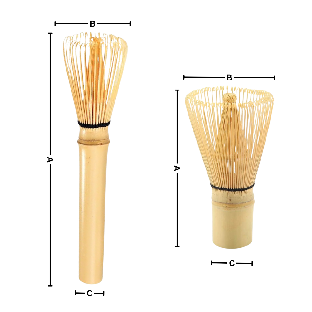 Fouet à matcha Doctor-king en bambou clair, ustensile de cuisine pour mélanger lisse et homogène.