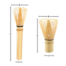 Fouet à matcha Doctor-king en bambou clair, ustensile de cuisine pour mélanger lisse et homogène.