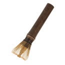 Fouet à matcha Doctor-King en bambou clair, ustensile de cuisine pour mélanger lisse et homogène.