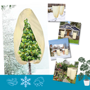 Couvre-plantes isolantes superiores Dodocool para jardinagem, proteção contra o gelo, tecido branco de 60x80cm.