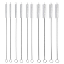 Conjunto de 10 escovas de limpeza para palha, com cerdas de 6 mm, para uso doméstico, marca não especificada.