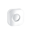 Adesivos murais para telefone da Dolaer, em formato circular preto, decorativos para personalizar dispositivos móveis.