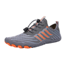 Chaussures orthopédiques ultra-minces Dq de couleur neon blanc, conçues pour une sensation pieds nus, taille EU36.