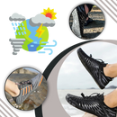 Chaussures orthopédiques ultra-minces Dq com design neon branco, sensação pés nus, tamanho EU36 / US4, para conforto e suporte.