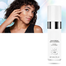 Creme teinte éclat e hidratação da Drmtlgy, produto cosmético com textura leve e acabamento radiante na pele.