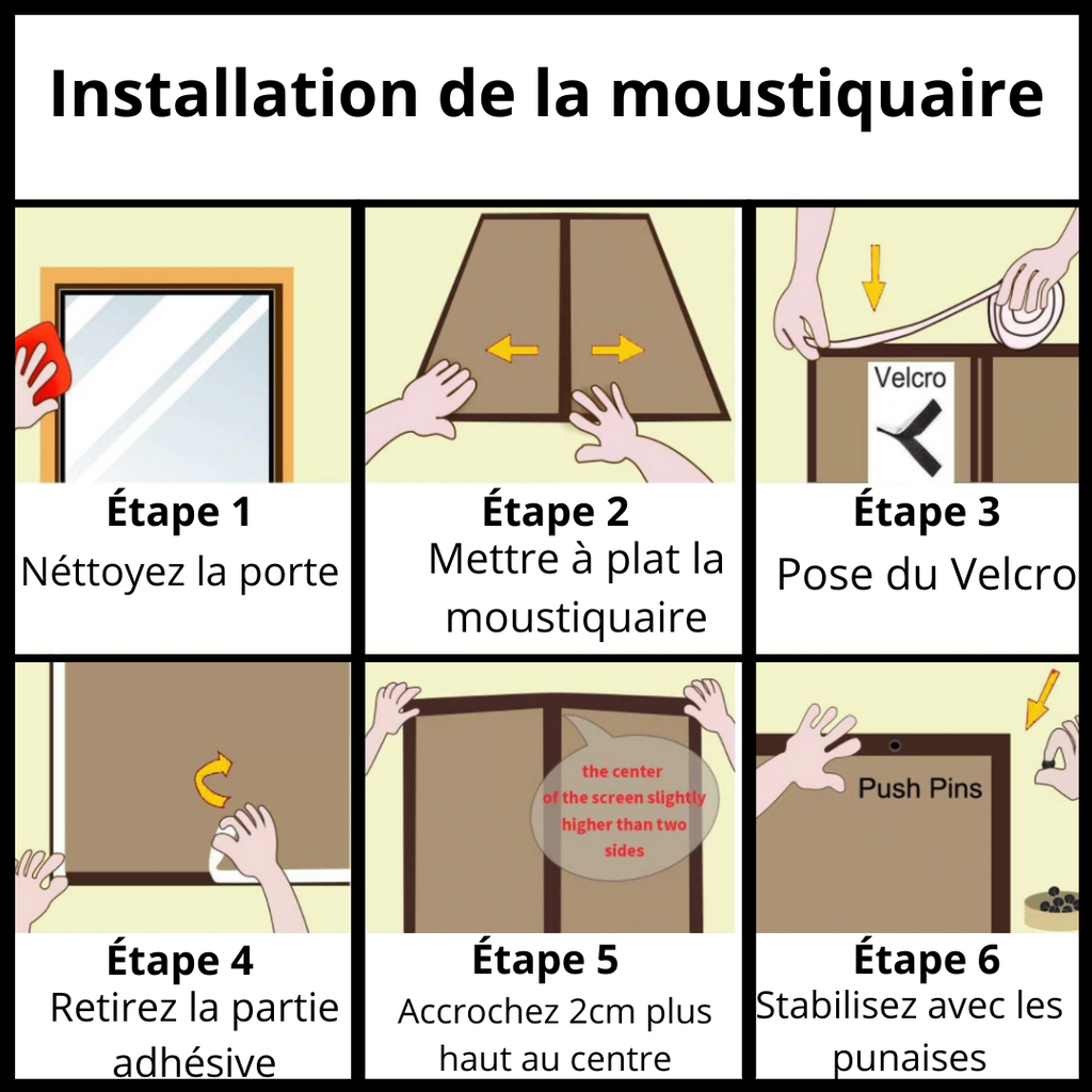 Moustiquaire magnética Dsermall para porta de camping e caminhada, resistente, com fechamento automático, 80x210cm.