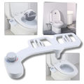 Bidet para assento de vaso sanitário Dsermall, peça de material de encanamento para higiene pessoal.