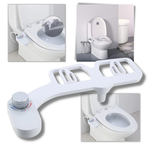 Bidet para assento de vaso sanitário Dsermall, peça de material de encanamento para higiene pessoal.