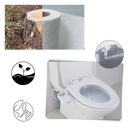 Bidet para assento de banheiro da marca Dsermall, peça de reposição e material de instalação de encanamento.