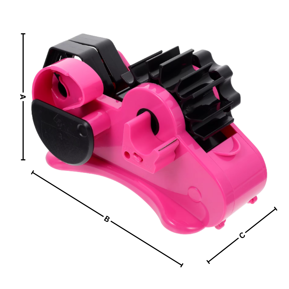 Distributeur de ruban thermique Foeses, dérouleur de ruban adhésif avec double noyau pour application précise.