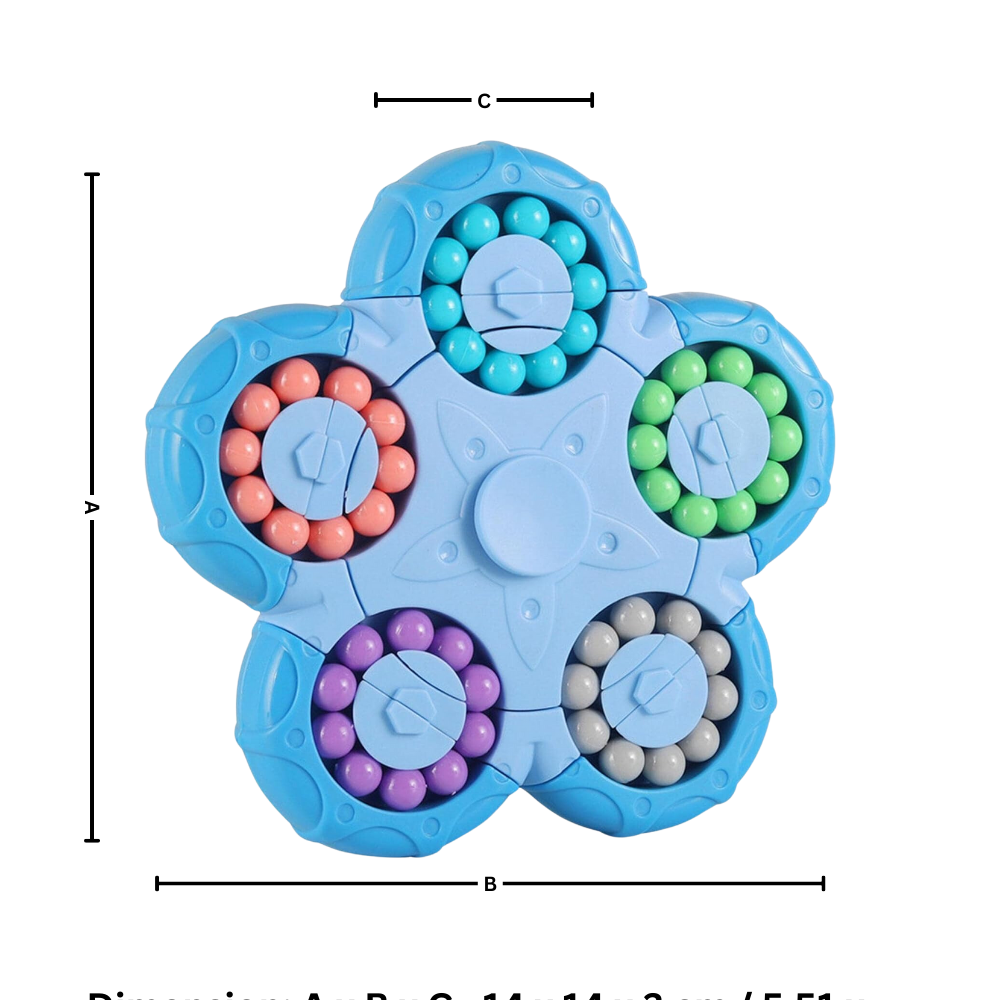 Brinquedo de quebra-cabeça haricot mágico de dupla função da Vatenick, brinquedo de puzzles para estimular criatividade e raciocínio.