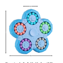 Brinquedo de quebra-cabeça haricot mágico de dupla função da Vatenick, brinquedo de puzzles para estimular criatividade e raciocínio.