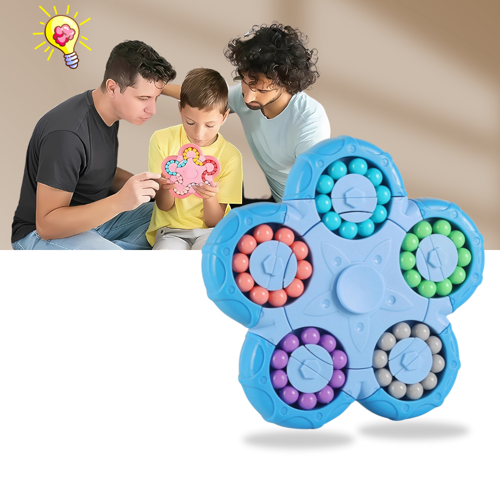 Brinquedo de quebra-cabeça Jouet haricot magique de dupla função da marca Vatenick, com detalhes do brinquedo na imagem.