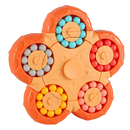 Brinquedo de quebra-cabeça haricot mágico dual da Vatenick, brinquedo de puzzle laranja com uso duplo, estimulante para crianças.