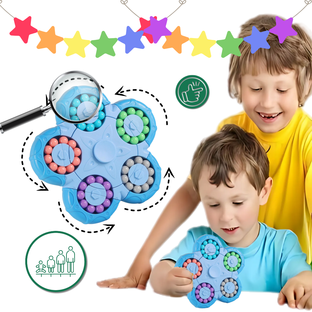 Brinquedo de puzzle mágico de feijão duplo uso da Vatenick, brinquedo de jogos de quebra-cabeça para crianças.
