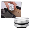 Alto-falante Bluetooth Duramobi com tecnologia de condução óssea, em acabamento vermelho, componente de áudio portátil.