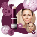 Stick de bálsamo de colágeno hidratante DVKOVI para rosto e olhos, com textura suave e fórmula nutritiva para pele saudável.