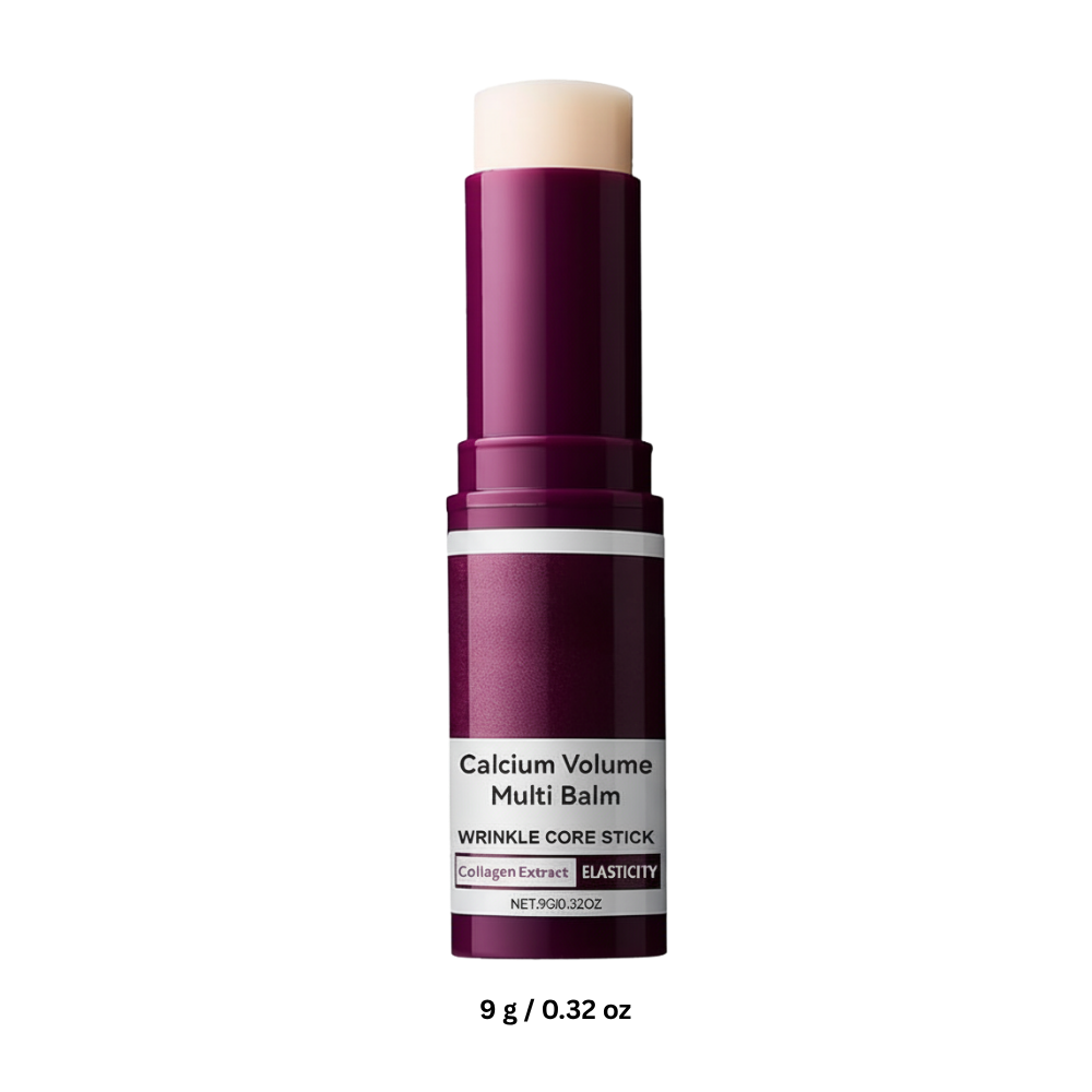 Stick de bálsamo de colágeno hidratante para rosto e olhos da Dvkovi, com textura cremosa e fórmula nutritiva.