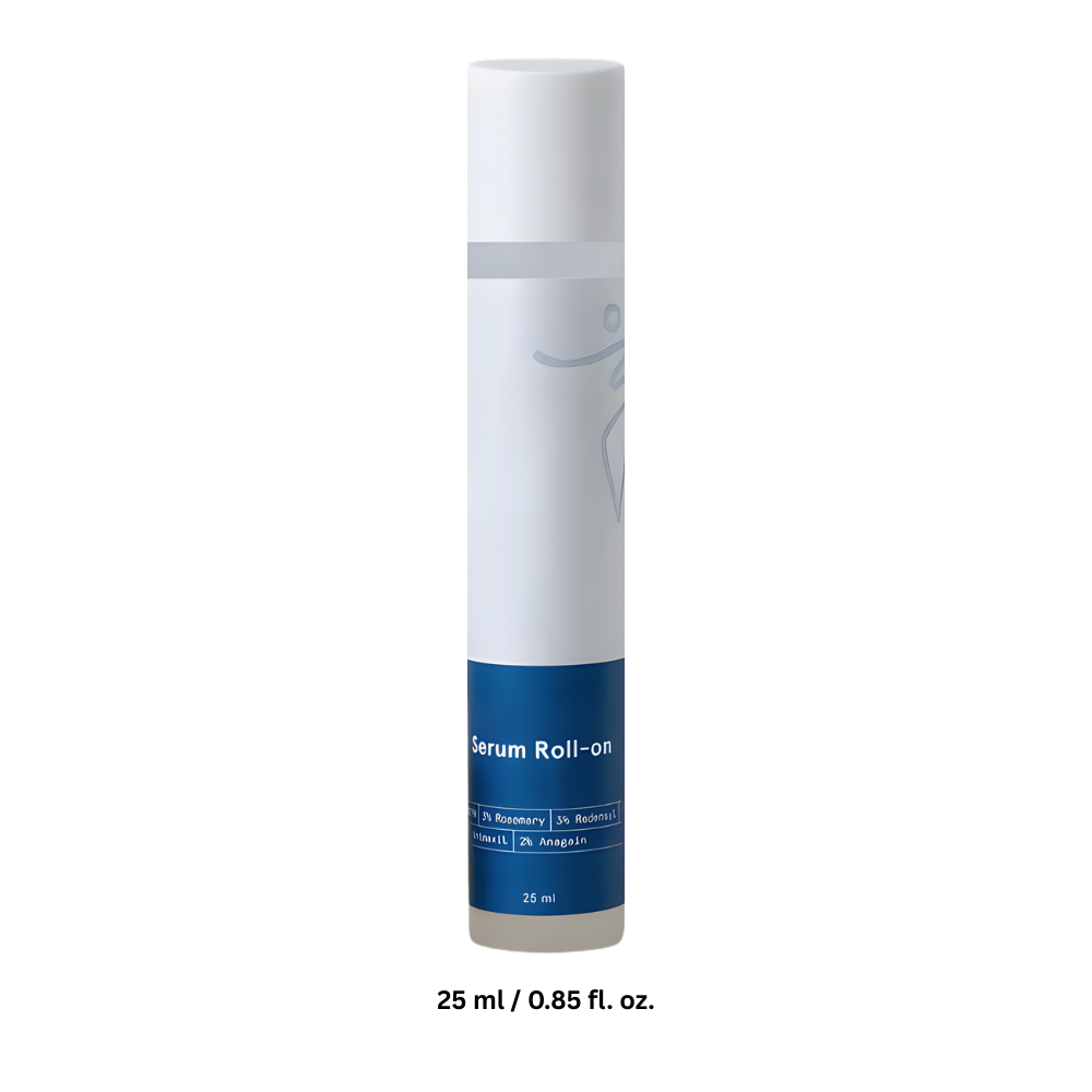 Sérum capilar nutritivo Eachymn em roll-on para cuidados dos cabelos, com fórmula nutritiva e prática para uso diário.