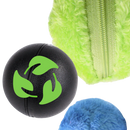 Balle rotativa automática para cães Eastjing com 4 capas, brinquedo interativo para diversão e exercício canino.