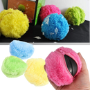 Balle rotativa automática para cães Eastjing com 4 capas, brinquedo interativo para diversão e estímulo dos pets.