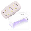 Lâmpada de LED UV para unhas em gel, marca Eastjing, com luz branca para secagem rápida de cosméticos de unhas.