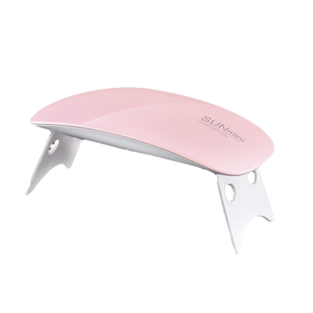Lâmpada de gel para unhas Eastjing com luz LED UV, iluminação branca para secagem rápida de esmalte em gel.