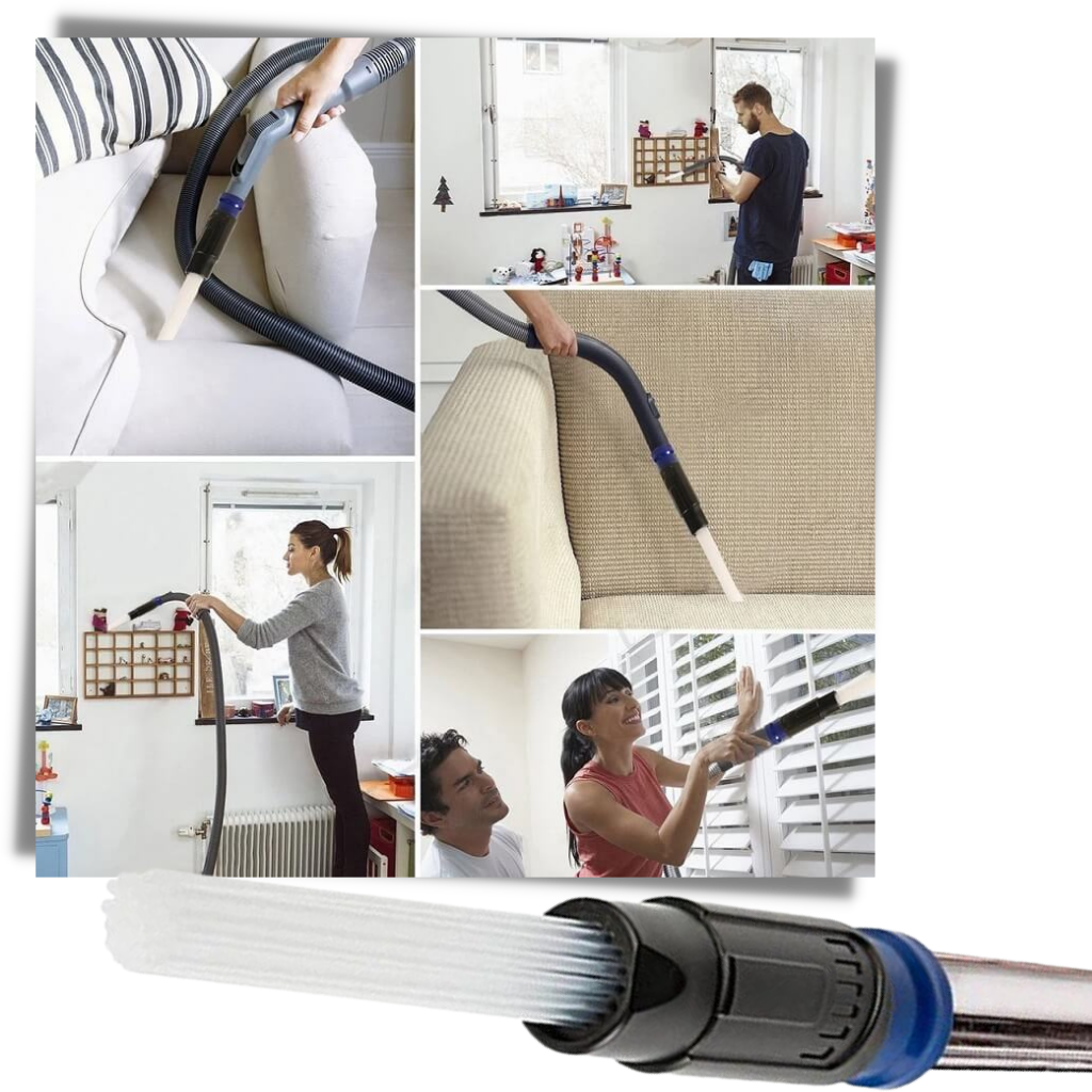Embout de aspirador anti-pó, universal, para limpeza doméstica, marca Eastjing, ajustável para diferentes modelos.