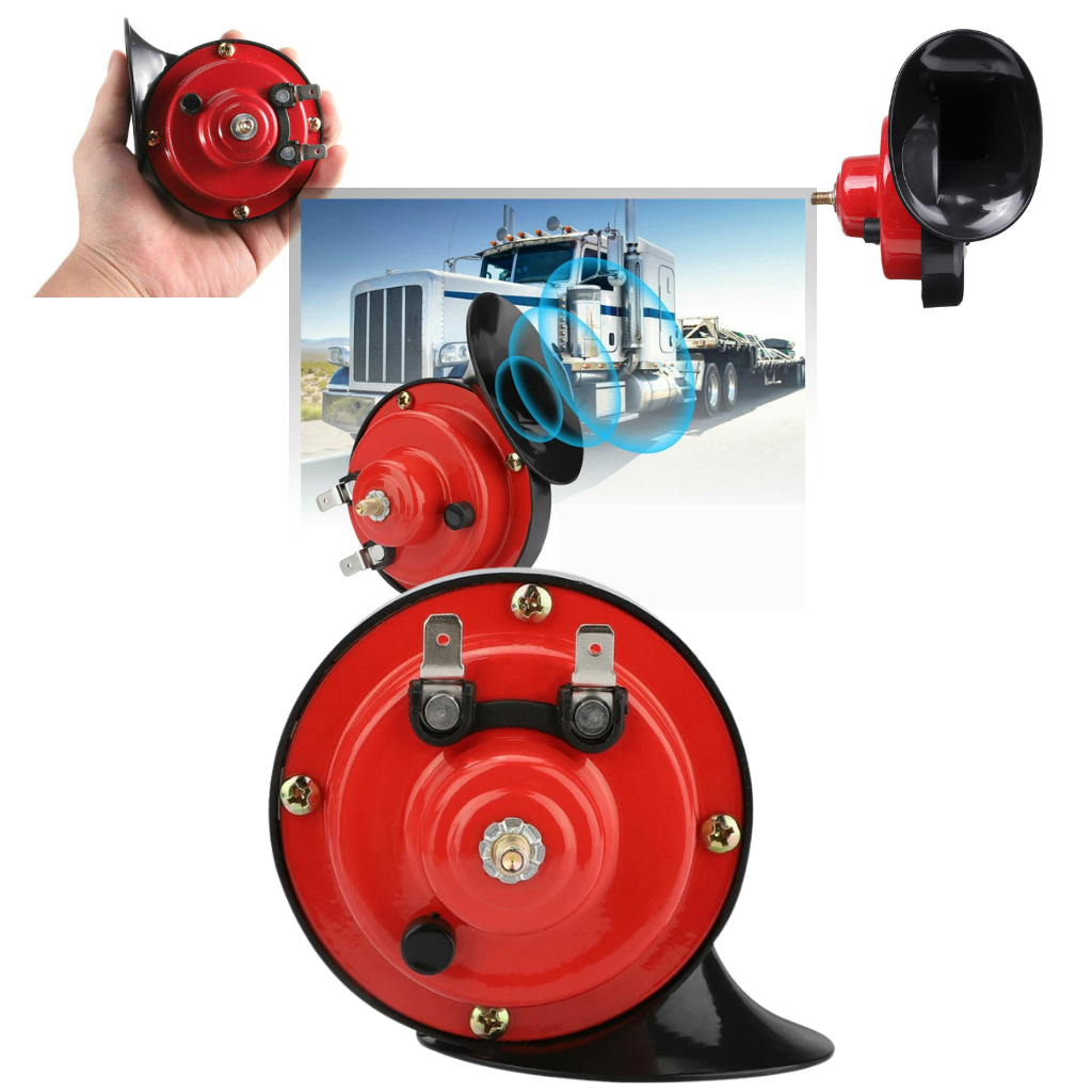 Homenagem de um klaxon de caminhão potente para carros, marca Eastjing, peça automotiva para veículos leves e motos