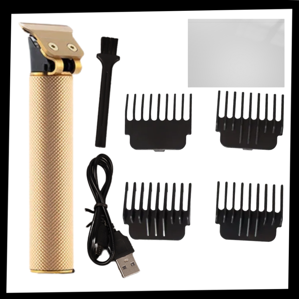 Tondeuse de cabelo recarregável Eastjing para corte e cuidados capilares, com lâminas afiadas e design compacto