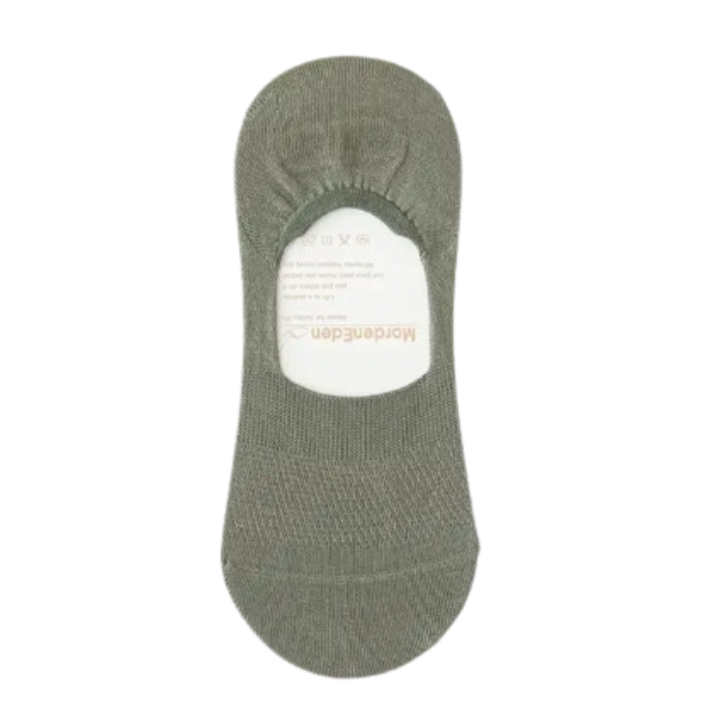 Soquetes invisíveis para homem da Eastjing, ultra-confortáveis, em tom cinza escuro, para tamanhos EU39-43, US5-9, UK4-8.