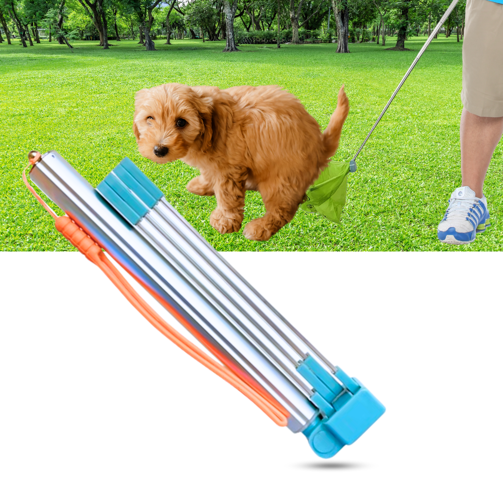 Acessório para cães Gukom, coletor de fezes fácil de limpar, com design compacto e prático para remoção de fezes de cães.