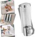 Distributeur de savon mural Tomfoto, facile à utiliser avec contrôle simple, conçu pour dispenser savon ou lotion.