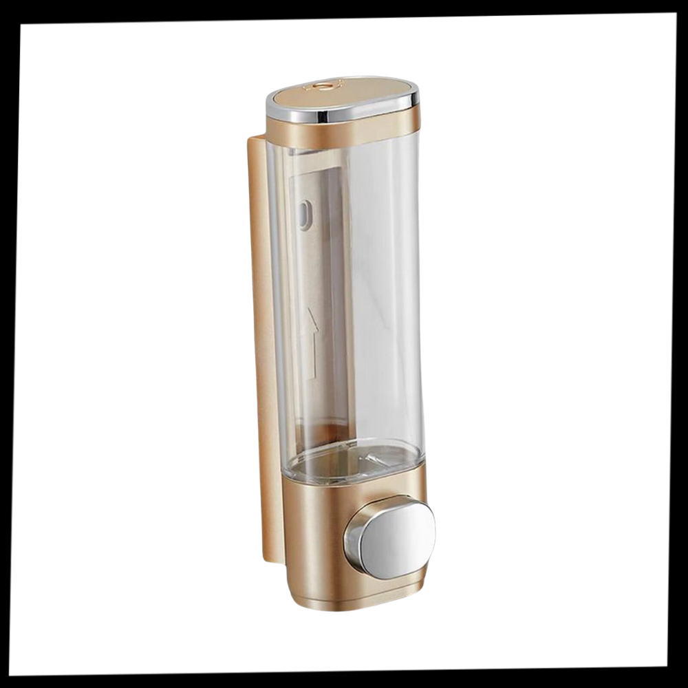 Distributeur de sabonete líquido Tomfoto, de fácil instalação na parede, com controle fácil e design compacto.
