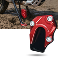 Support de levier de béquille et plaque d'extension en alliage pour moto Eccomum, pièce détachée automobile et moto rouge