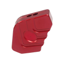 Support de levier de béquille et plaque d'extension en alliage pour moto Eccomum, pièce détachée pour réparation de moto rouge