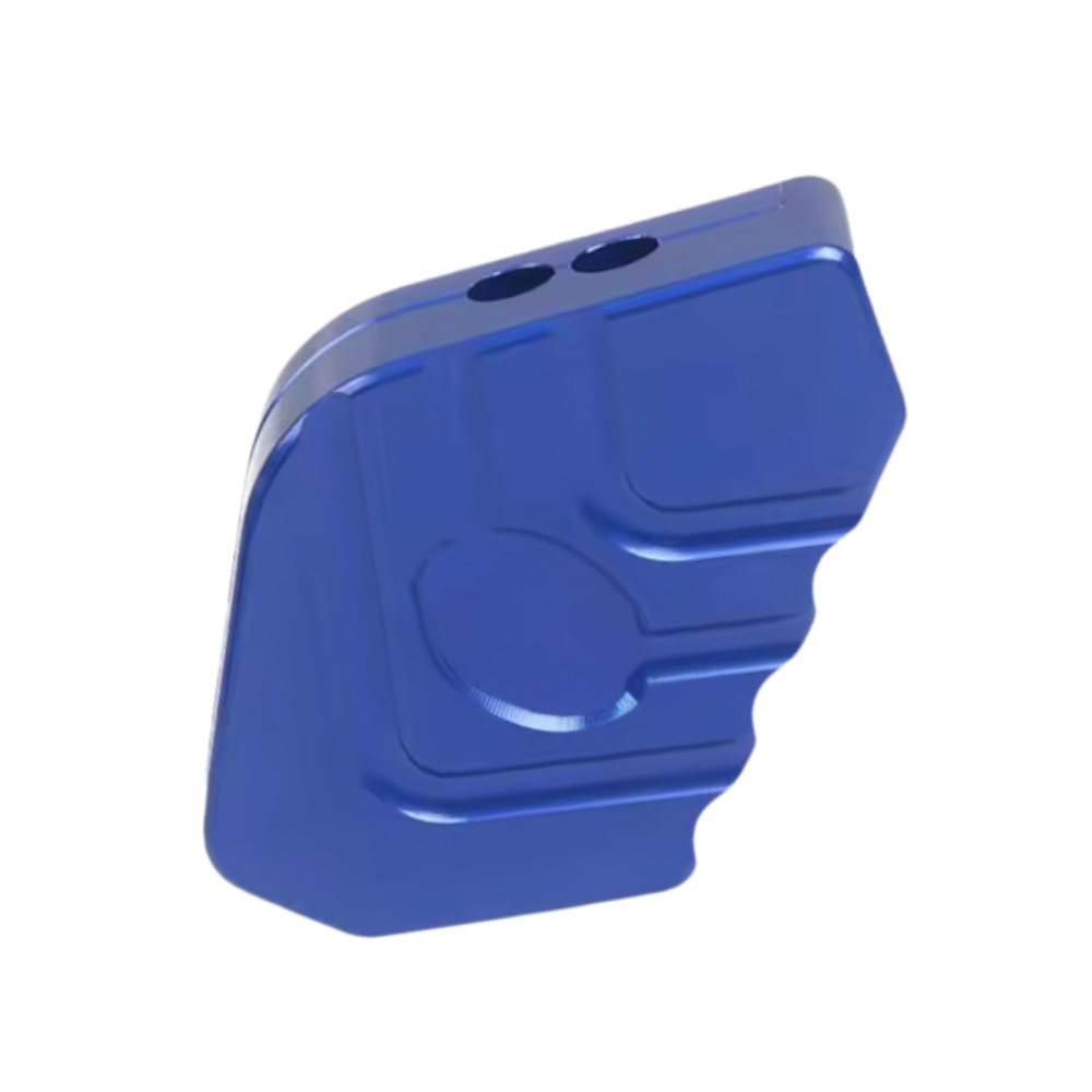 Support de levier de béquille et plaque d'extension en alliage pour moto Eccomum, pièce détachée pour motos rouge.