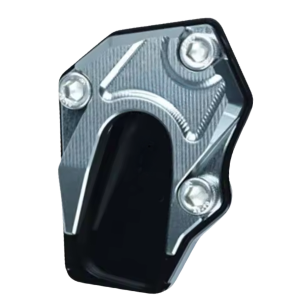 Support de levier de béquille et plaque d'extension en alliage pour moto Eccomum, pièce détachée robuste pour moto.