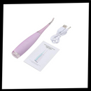 Máquina de dente da Eccomum para cuidados bucais, dispositivo de limpeza e remoção de tártaro dental, na cor azul.