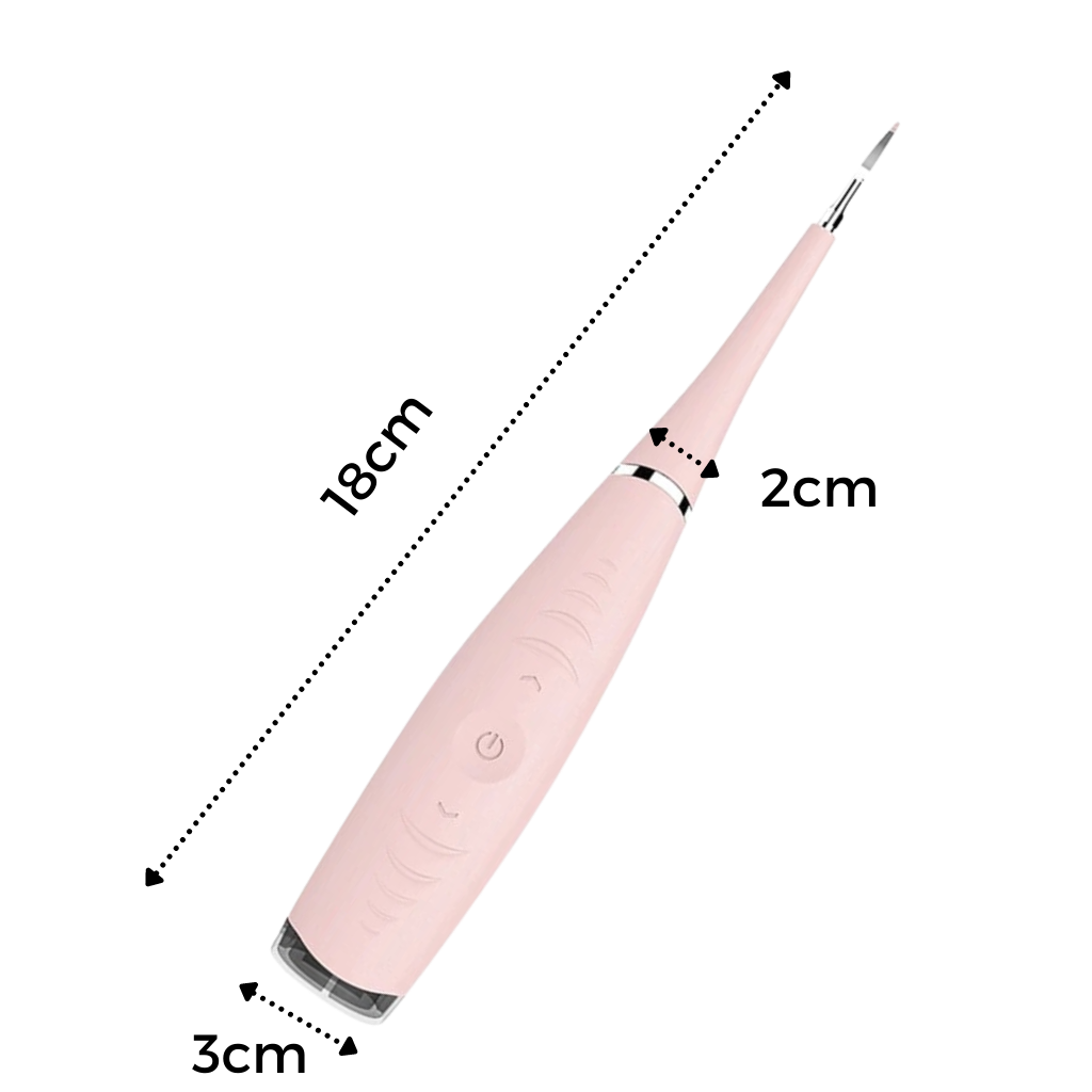 Máquina de dente da Eccomum para cuidados bucais, dispositivo azul para remoção de tártaro dental, saúde bucal eficiente.